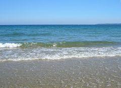 The sea water temperature on the Southern Black Sea coast