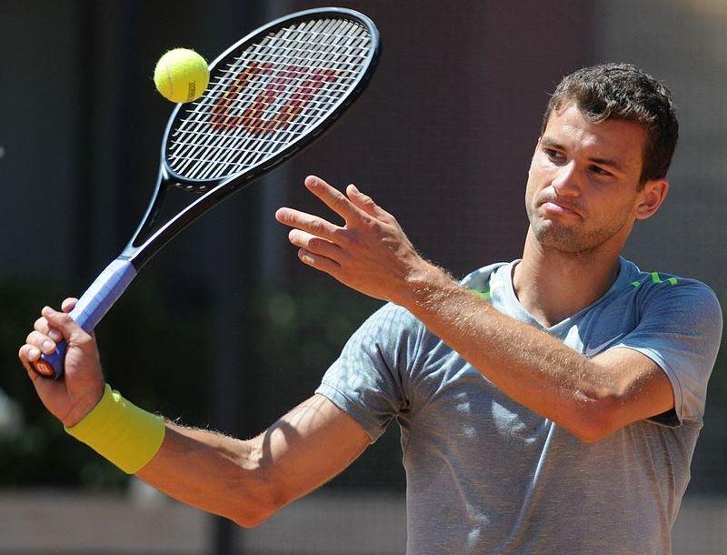 Григор Димитров един от водещите тенисисти на България усилено се