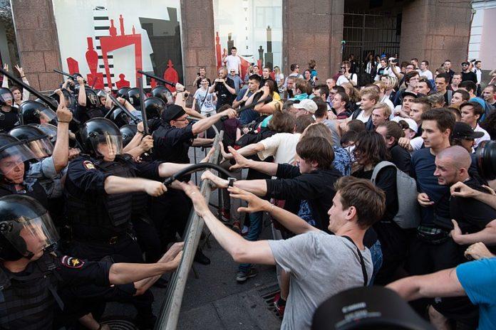 Протестите в Москва, 2019 г. Снимка: Ilya Varlamov/wikimedia commons