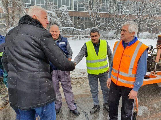 Инспекция на кмета в Пловдив