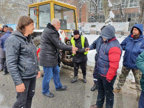 Инспекция на кмета в Пловдив