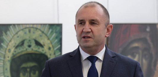 Bulgarian president Rumen Radev.