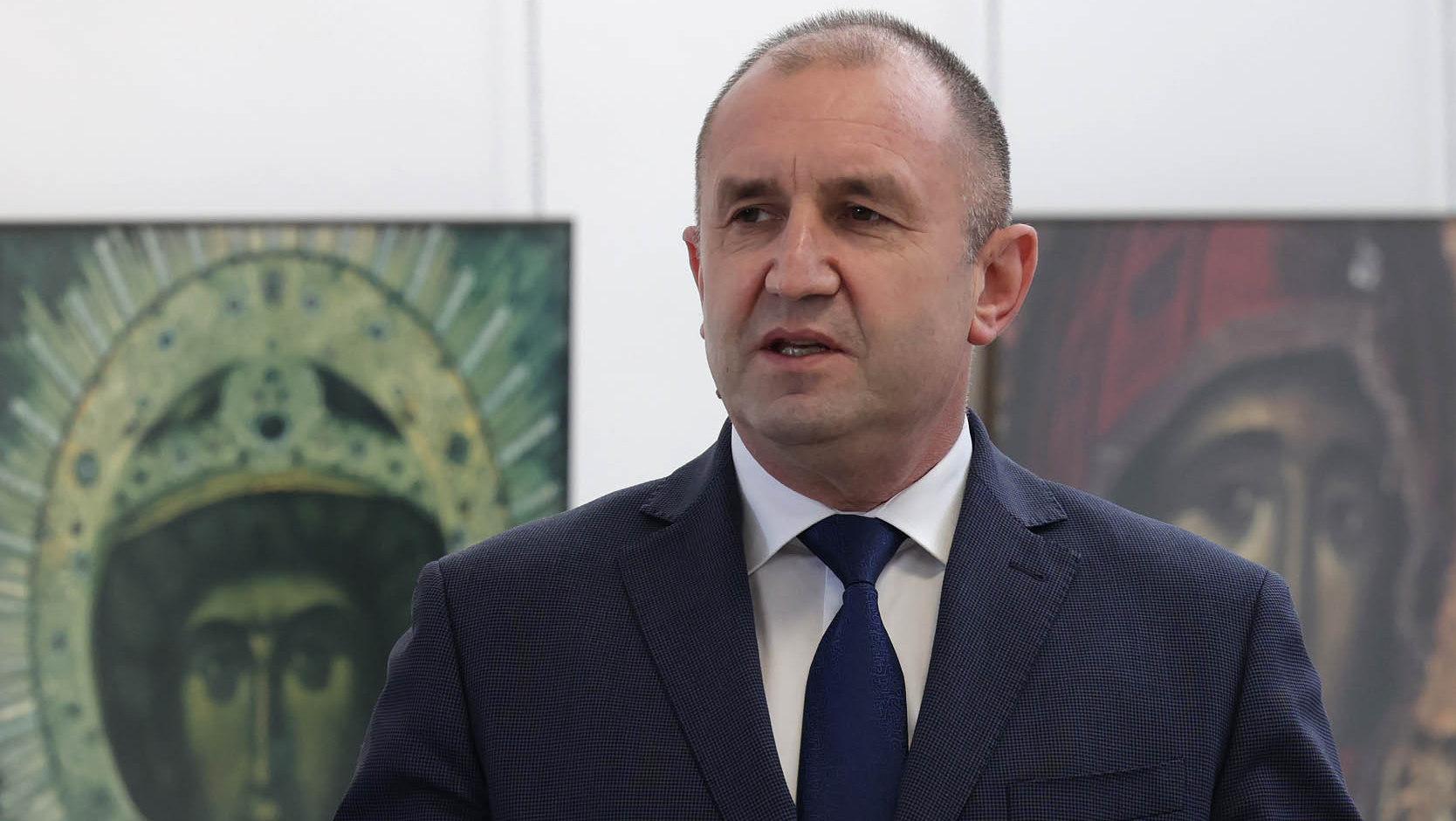 President of Bulgaria Rumen Radev announced today that he is