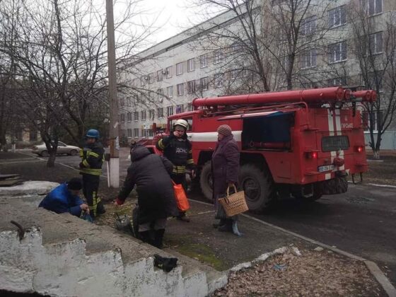 Разрушения в Луганска област