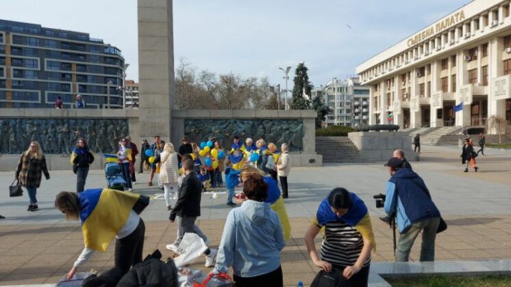 Митинг срещу войната в Украйна