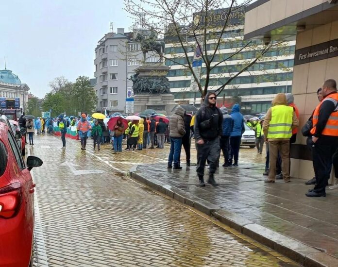 Протест в София