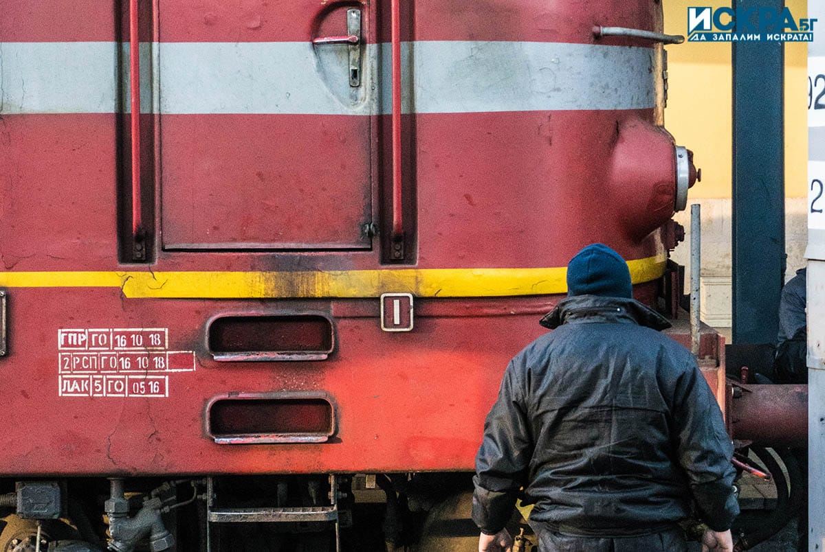 На косъм от трагедия Влакът София – Видин е бил
