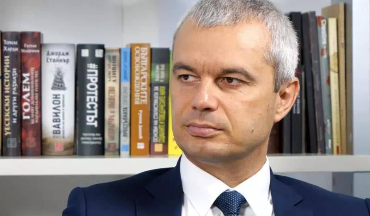 Лидерът на ПП Възраждане Костадин Костадинов излезе с коментар за