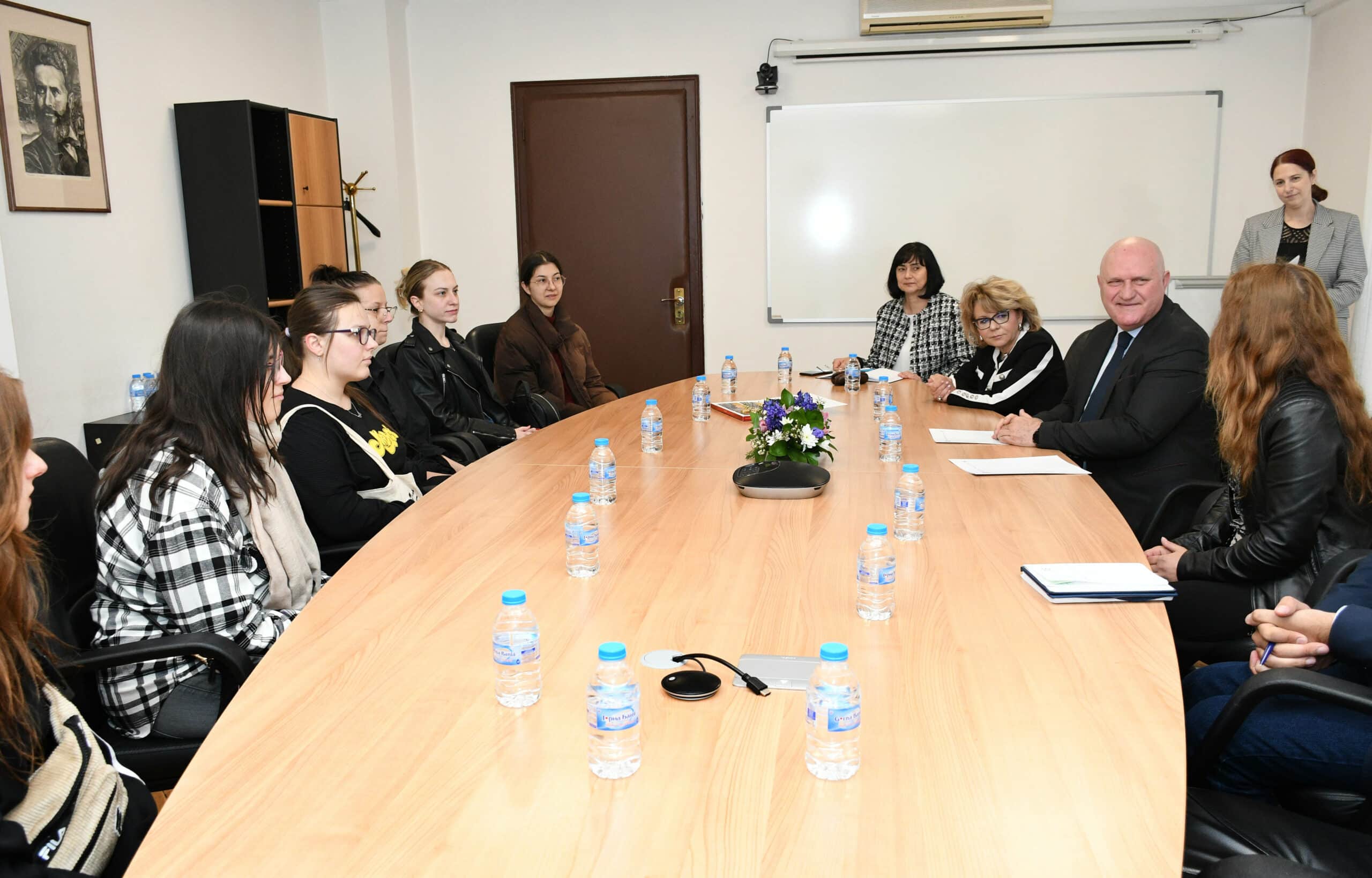 Просветният министър проф. Галин Цоков посрещна в Министерството на образованието