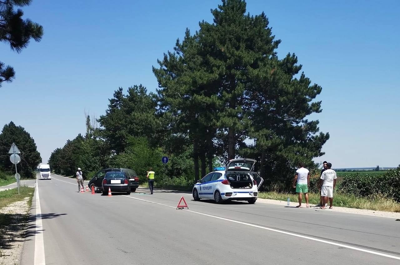 Жена е пострадала при катастрофа на околовръстния път на Добрич