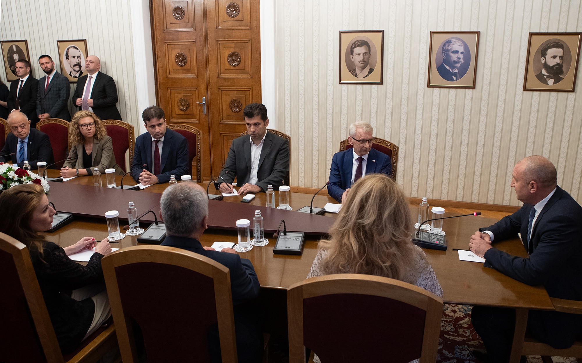 Държавният глава се срещна с представители на парламентарната група на