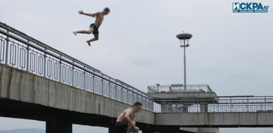 Скок от Моста в Бургас