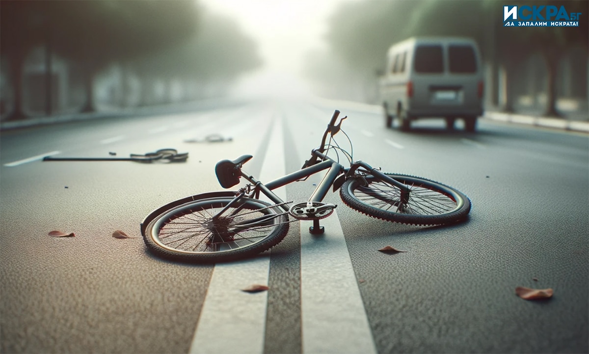69 годишният велосипедист който пострада вчера при пътен инцидент в Пловдив