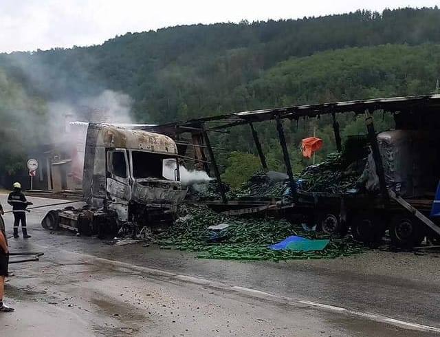 Катастрофа между тирове край Въглевци, Област Велико Търново