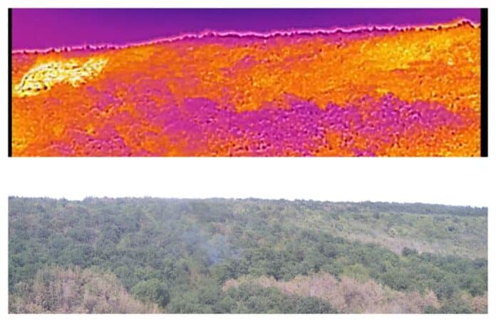 Община Варна следи с термална камера опасните точки за пожар