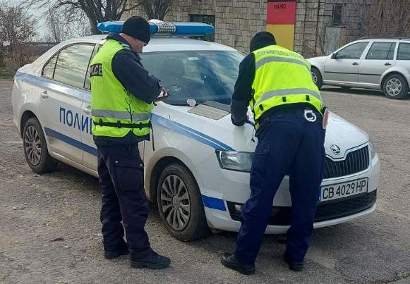 Полицейски служители на ОДМВР-Добрич