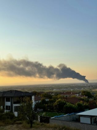 Голям пожар в завод