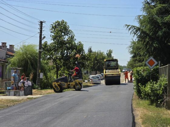 Ремонт на път в село Писменово, Община Приморско 2