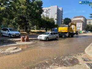 Вик Авария в Славейков Бургас