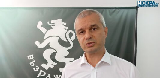 Костадин Костадинов от ПП "Възраждане"