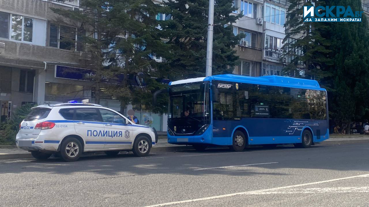 Агресия на пътя в Бургас приключи с предупредителни протоколи срещу