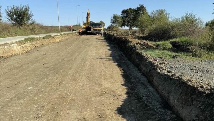 Ремонт на пътя между Царево и Лозенец