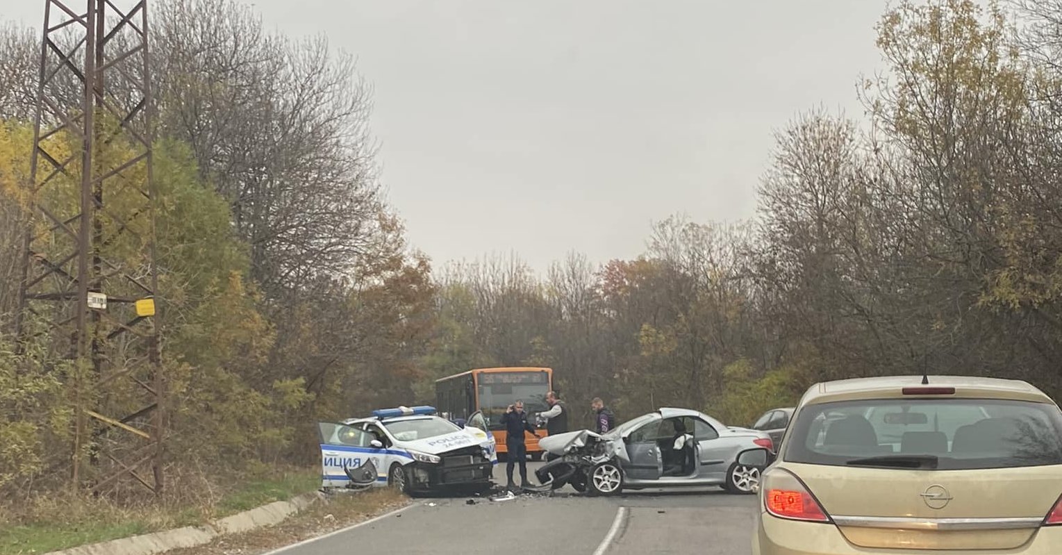 Зрелищна катастрофа е станала в столицата тази сутрин За нея