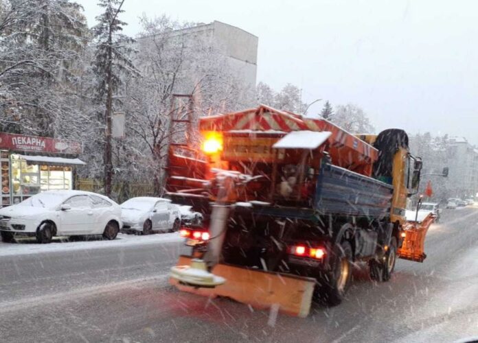 Снеговалежът в София