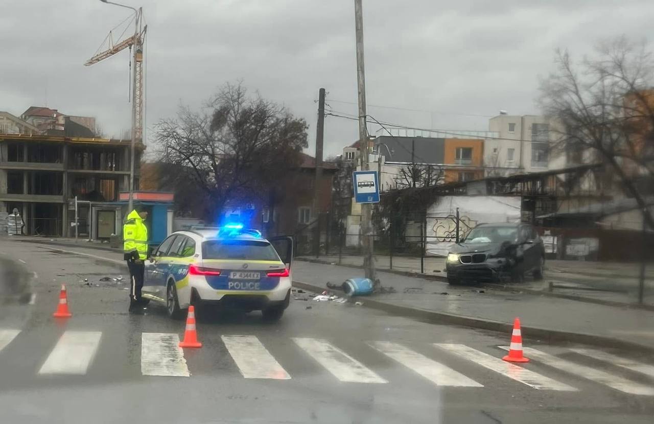 Зрелищна катастрофа е възникнала в Русе съобщиха очевидци в социалната