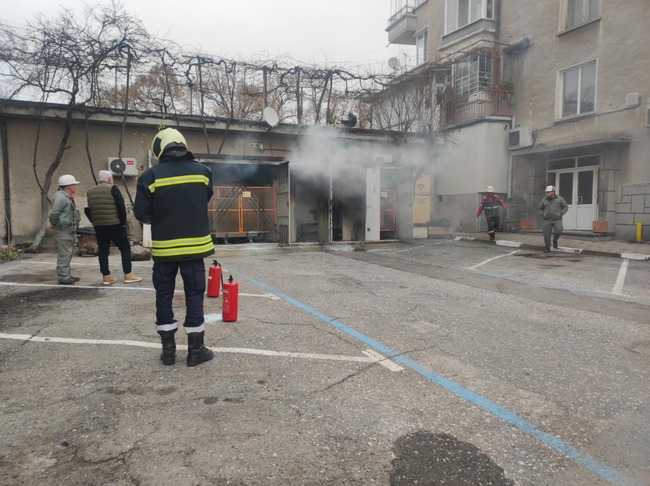 Пожарът в Ямбол