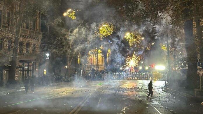 Протести в Грузия