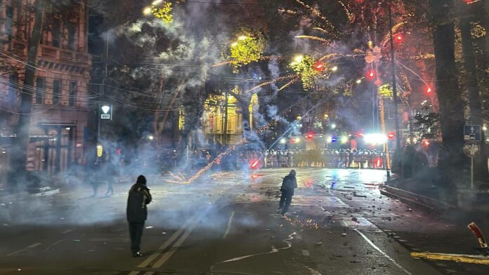 Протести в Грузия