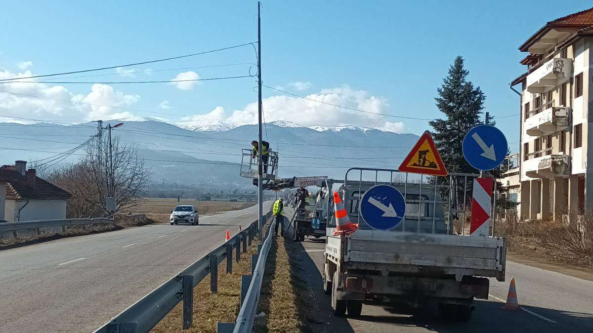 От днес започва поставянето на предпазна мрежа на път I